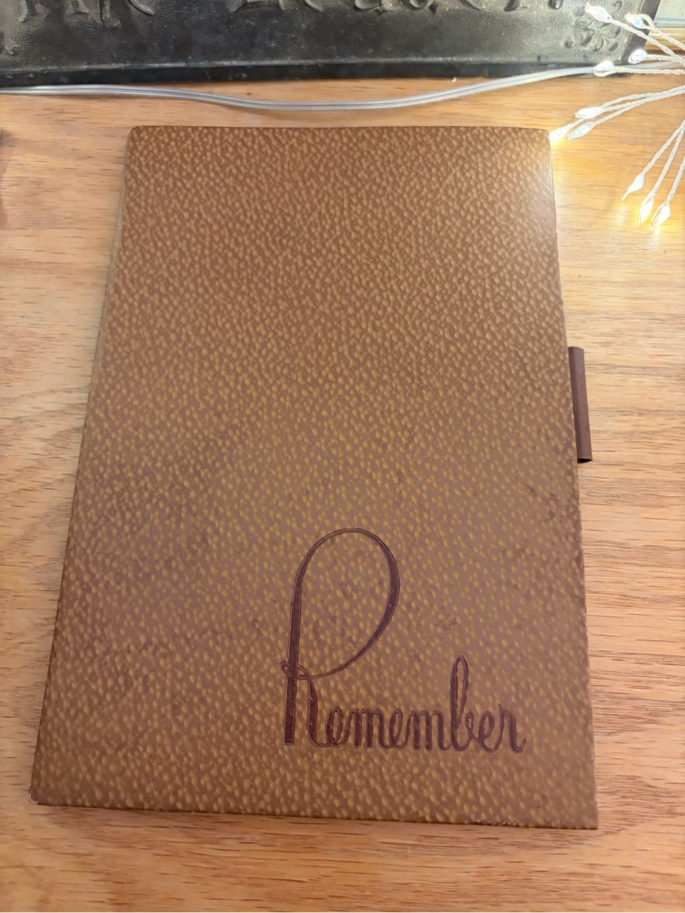 ✨ MINT VTG 1942 WWII "Remember" Pocket Address Book Blank Deadstock